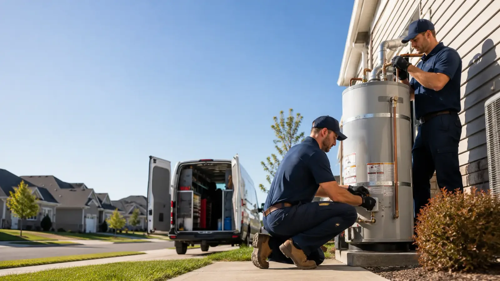 Water Heater Installation in Danvers, IL